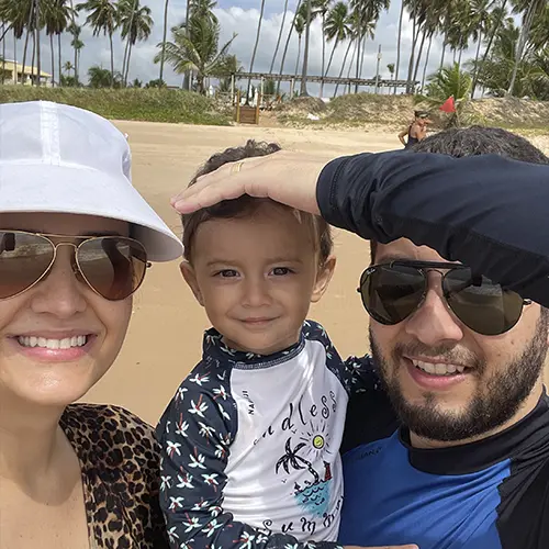 Beach with Augusto